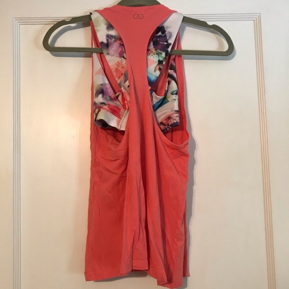 CALIA Inset Tank Top - Picture 2 of 5